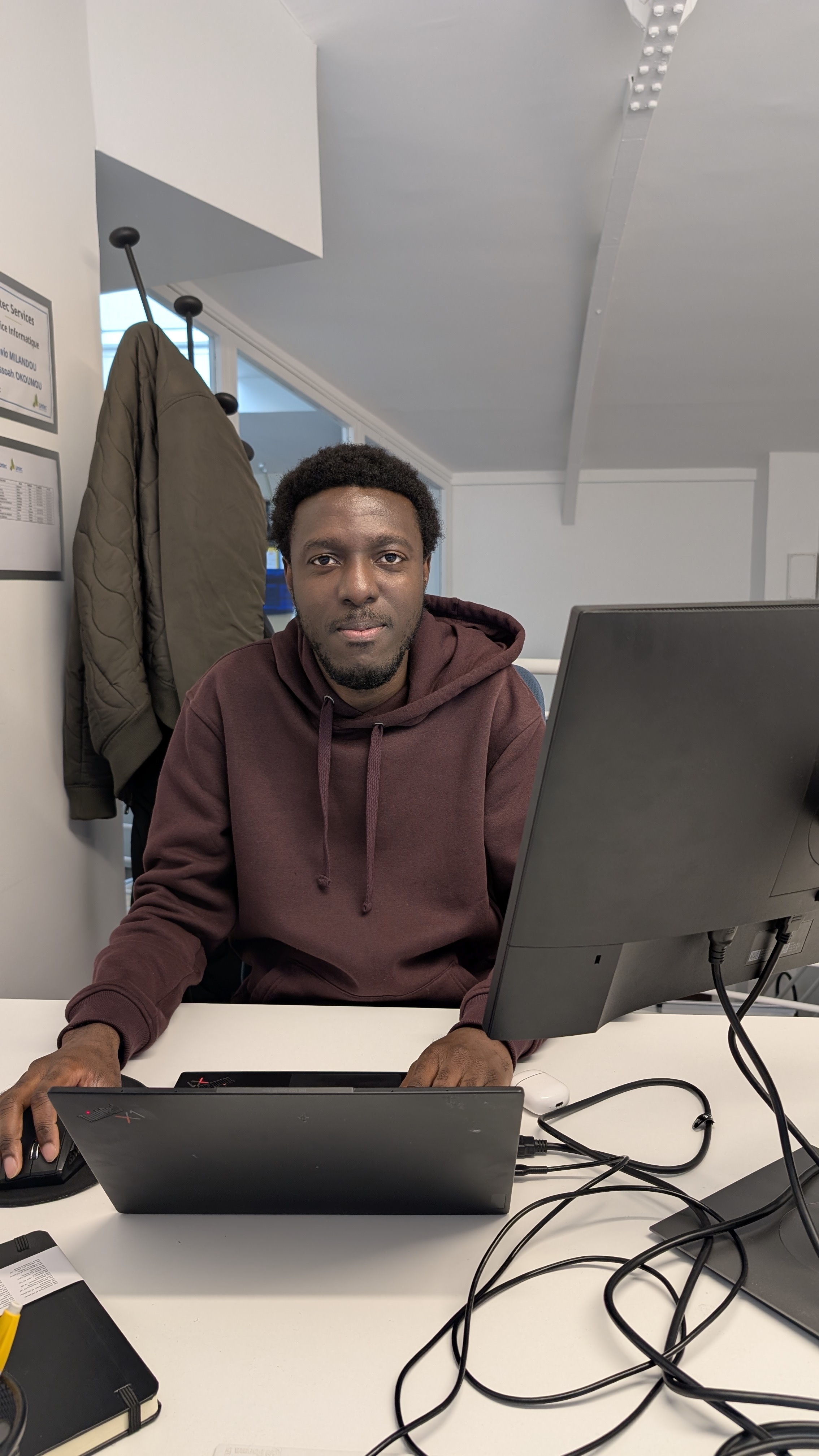 Maixent Dassoah à l'Untec